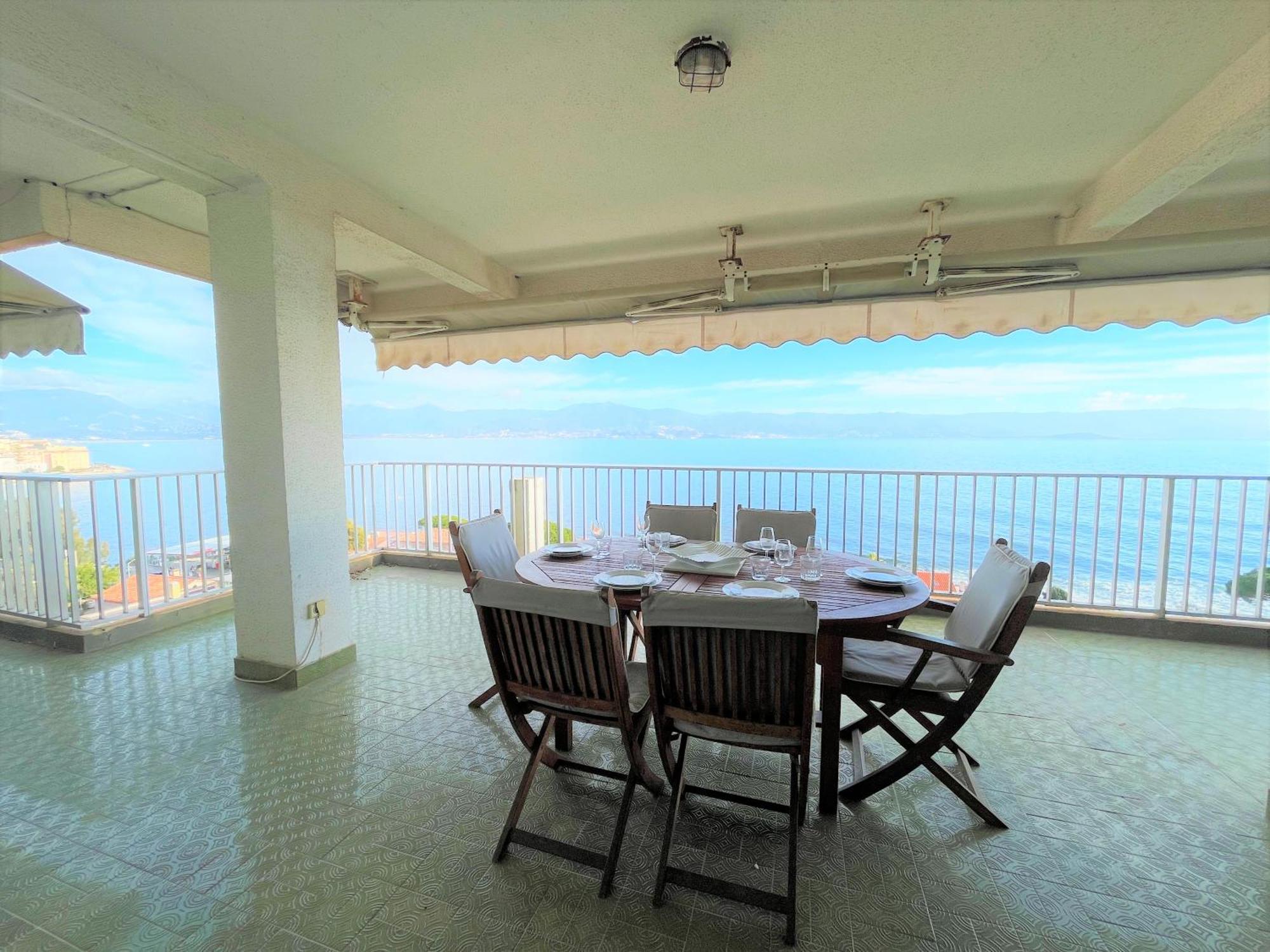 אז'אקסיו Appartement Vue Mer Carmino Ajaccio מראה חיצוני תמונה